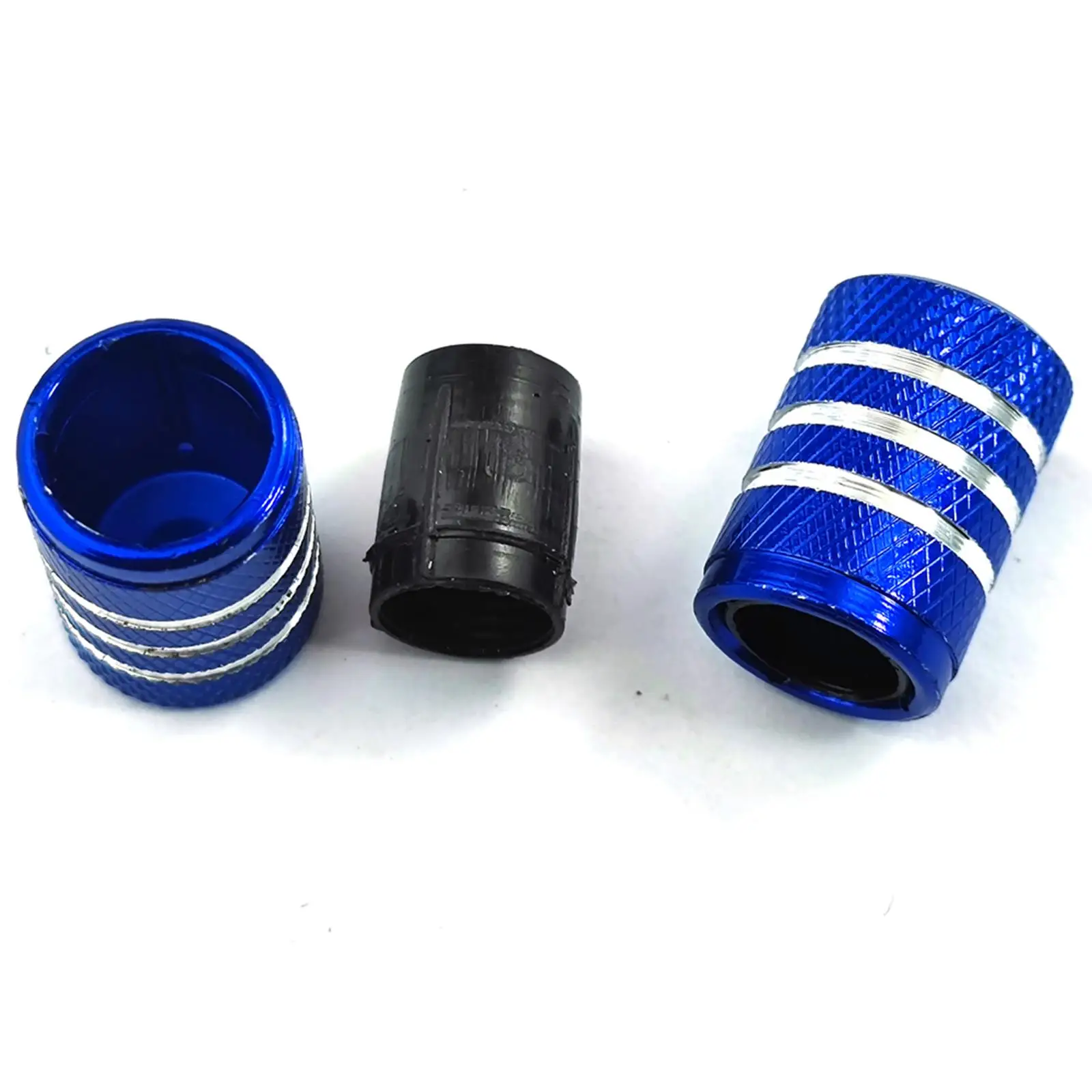 4x tapas de vástago de válvula de neumático, accesorios, tapas de aire de neumáticos resistentes, cubierta para coche