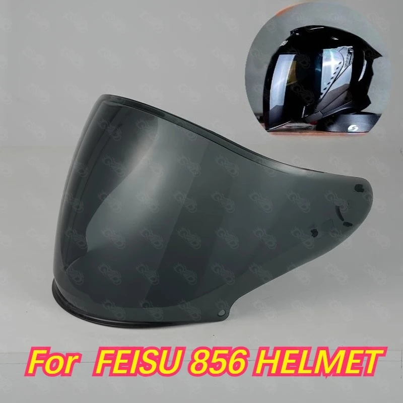 

Шлем FEISU 856, оригинальные линзы, козырек высокой четкости, дневный и ночной универсальный сменный аксессуар для шлема