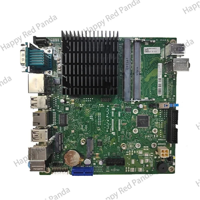 

Mini quad core J5005 J4105CPU industrial control soft router, low-power gigabit 17 * 17 motherboard