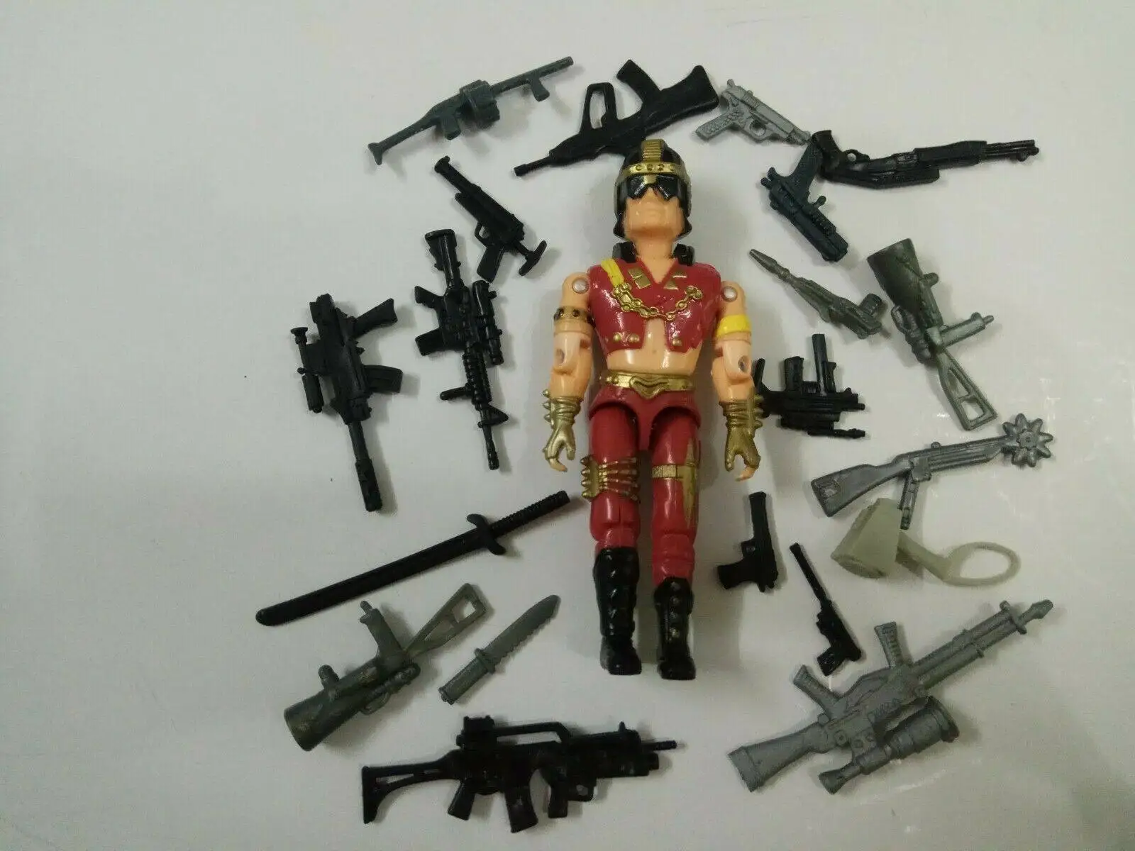 3.75" Gi Joe 5pcs Random Lannad the Corps Soldier W/ 20pcs Accessories Figure