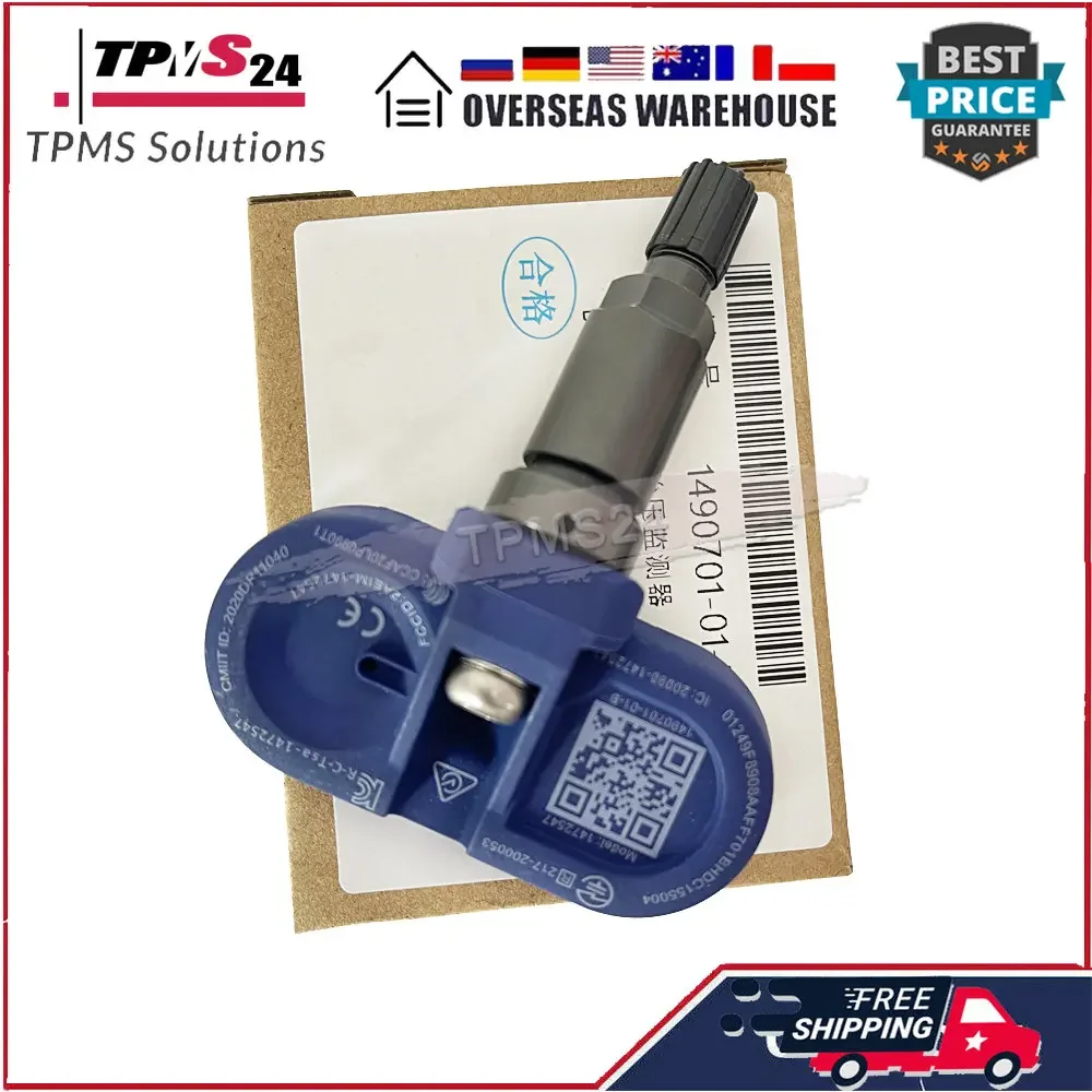 New Tire Pressure Monitoring Bluetooth TPMS Sensor 149070100B for 2021 2022 Tesla Model 3 Y X S 1472547 1490701-01-B 149070101B