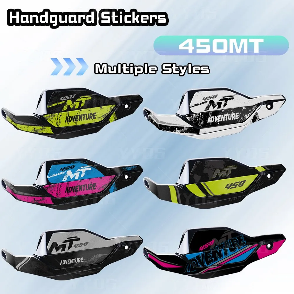 For CF Moto 450MT 450 MT  450mt Adventure MOTO Protection Stickers Motorcycle Hand Guards Waterproof Anti-scratch Decals