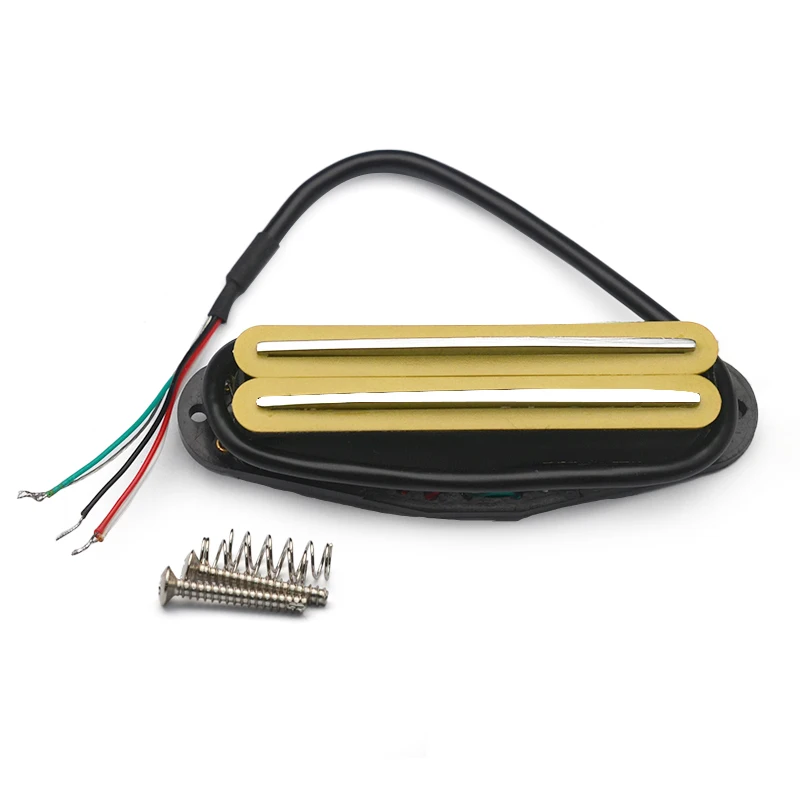 Alnico 5 Mini Double Coil Pickup 9K for ST Single Size Pickup Twin Blade Humbucker  Electric Guitar