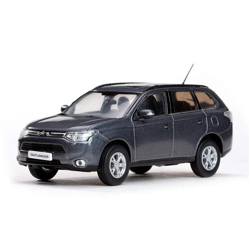 1:43 Scale Outlander Alloy Simulation Car Model Diecast Vehicle Gift Collectible Adult Child Souvenir Staic Display Boys Toys