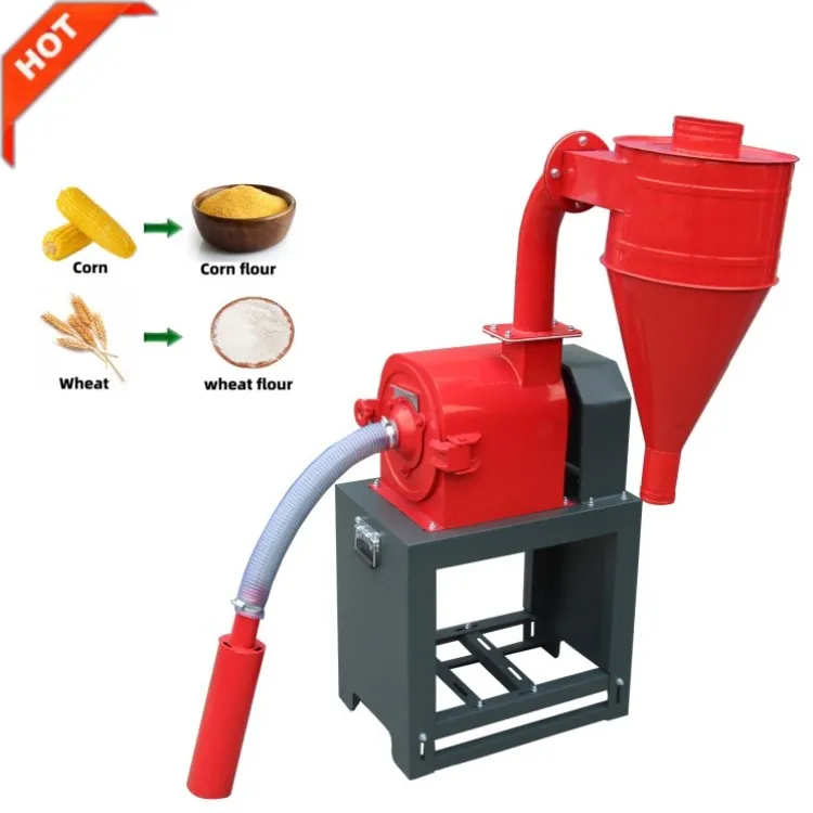

Flour Milling Machinery Grain Corn Crusher Maize Grinding Milling Machine Animal Feed Mixer Corn Mill Grain Grinder Machine