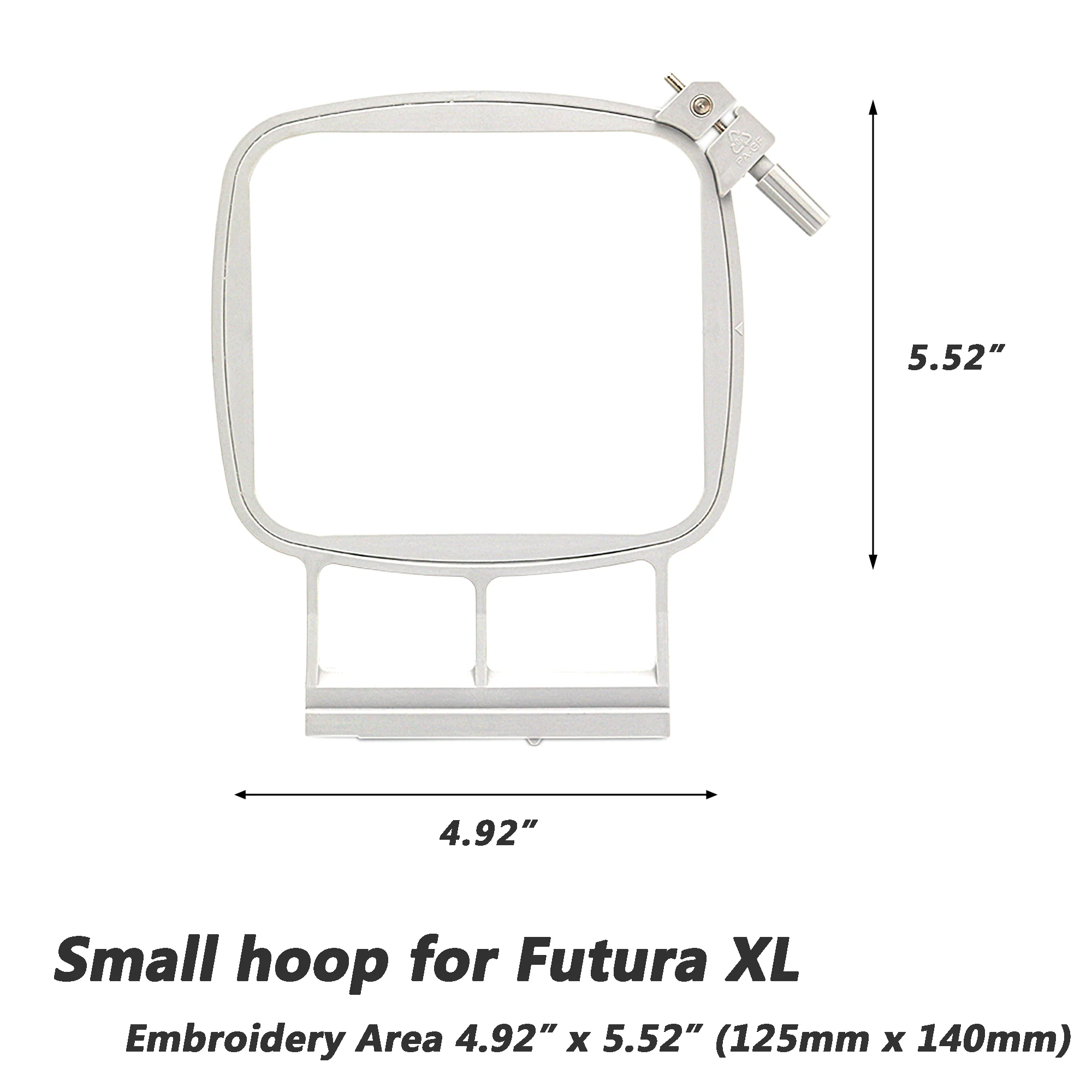 Embroidery Hoop Frame Sewing Small Embroidery Frame for Singer Futura EM200 Superb XL-580 XL-550 XL-420 XL-400