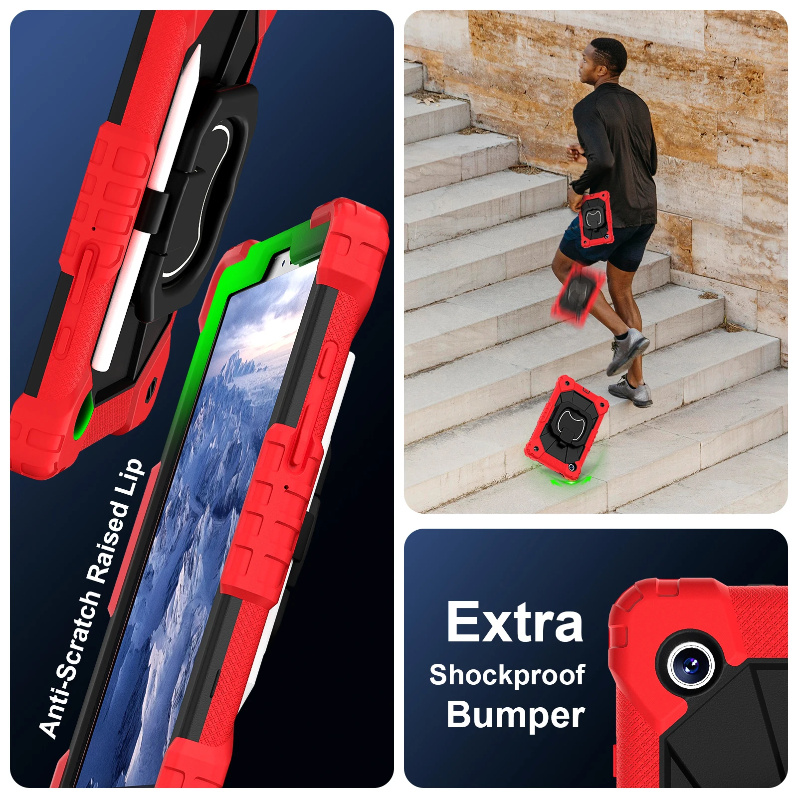 Tablet Protective Case Suitable for Samsung Galaxy Tab A7 Lite8.7(2021)/Tab A9 8.7(2023) with Satchel Stand 12 Colors Available