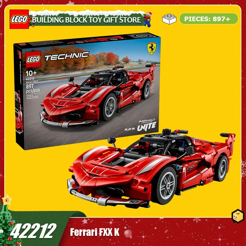 

LEGO Building Blocks Mechanical Series 42212 Ferrari FXX K Building Blocks Boys and Girls Racing Toy Gift