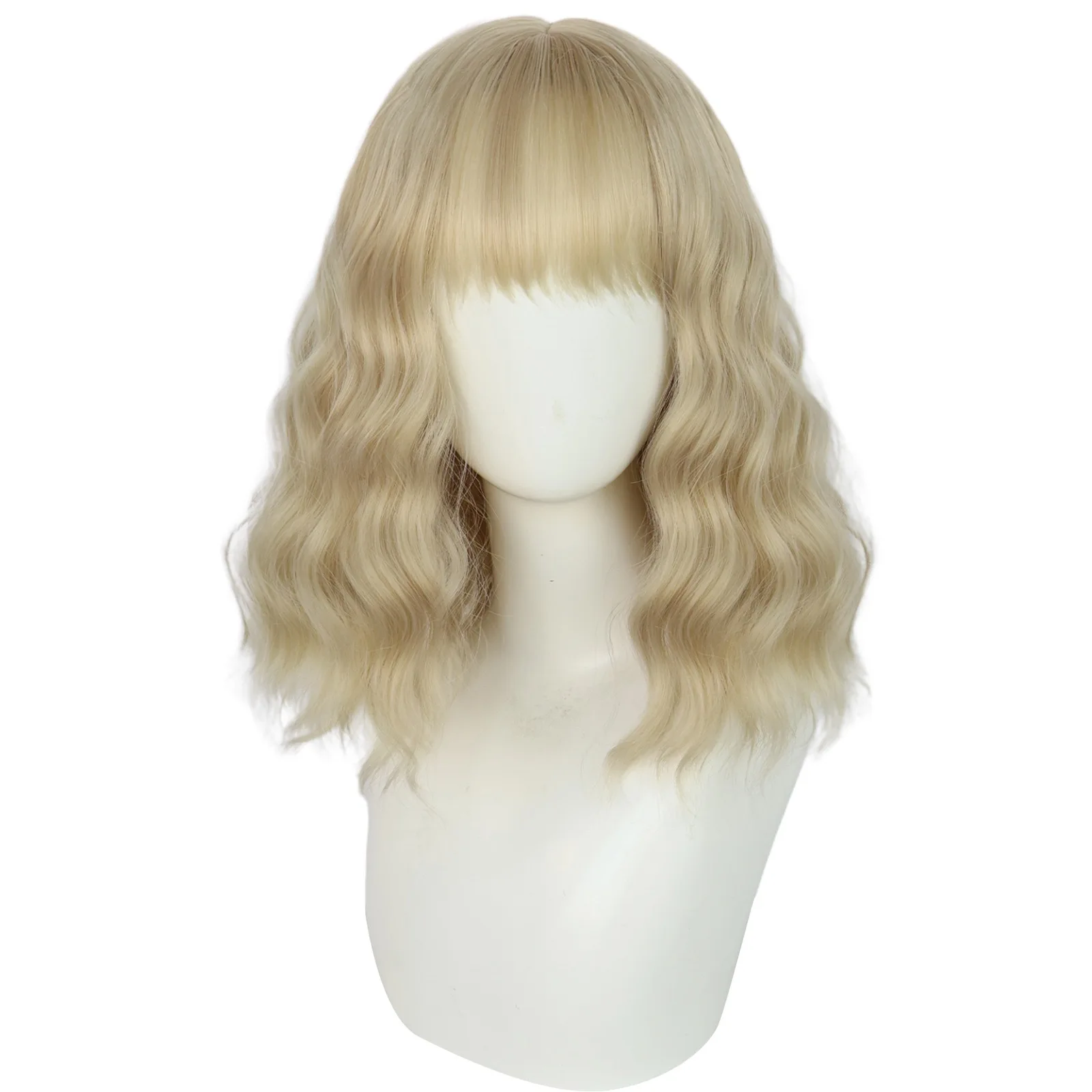 

Swift Cosplay Wig Style Wavy Curly Wave Light Brown Hair