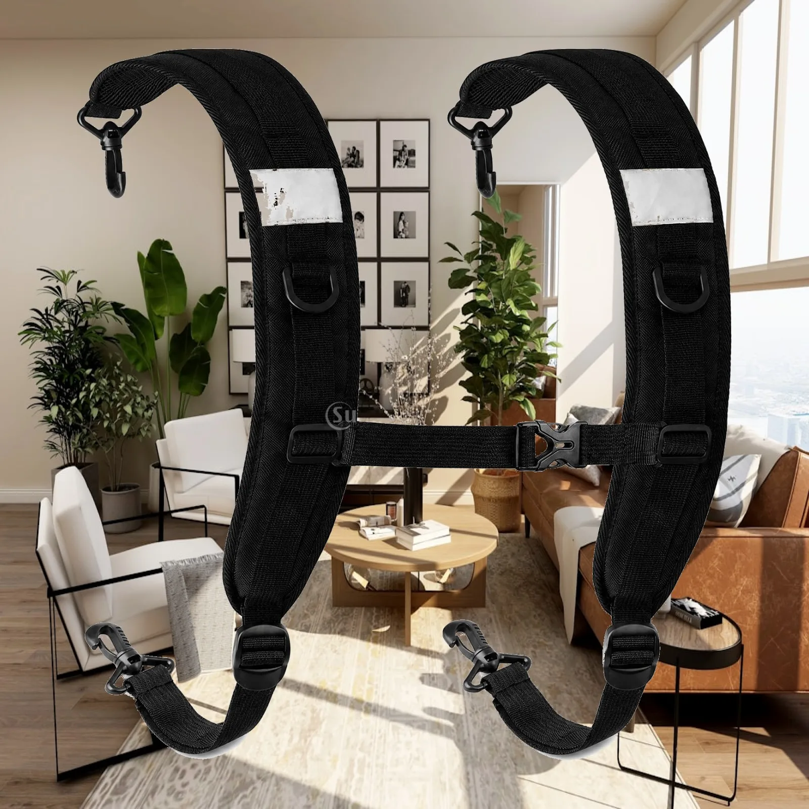 Bag Straps Lightweight Replacement Backpack Harness with Chest Strap Backpack Shoulder-Strap Harness Universal
