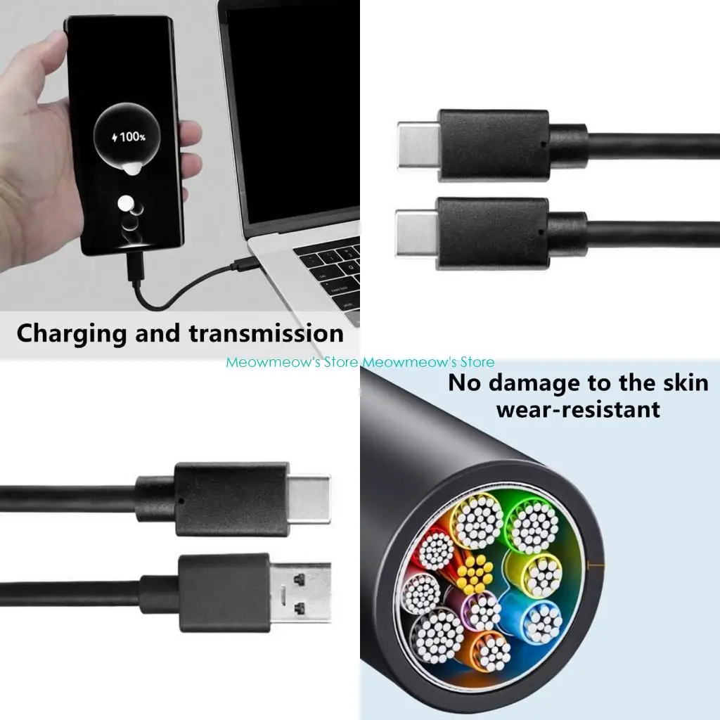 W91A USB A/CからタイプCケーブル10GBPSデータ転送とスマートフォンの高速充電