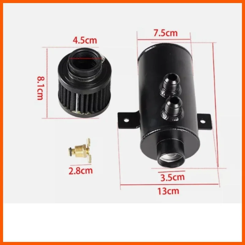 Auto parts oil breathable pot 0.75L with AN10 connector hose full set