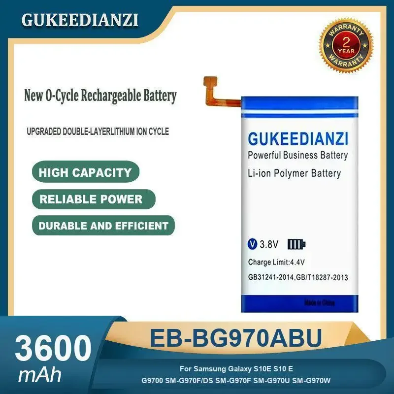 

Аккумулятор для мобильного телефона 3600 мАч EB-BG970ABU для Samsung Galaxy S10E S10 E G9700 SM-G970F/DS SM-G970F SM-G970U SM-G970W