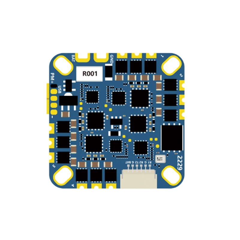 HAKRC F4126 F411 AIO Flight Controller FC BLHELI_S 20A ESC 2-6S Built-in Barometer Current Sensor For RC FPV Racing Drone