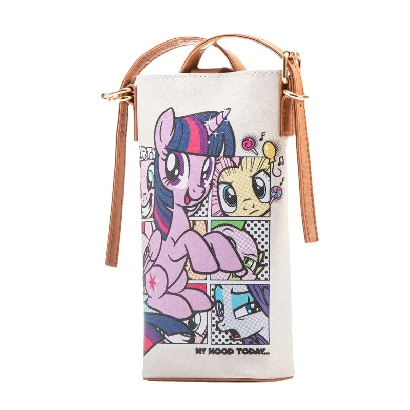 In Stock My Little PonyTwilight Sparkle Pinkie Pie Kids Phone Bag Bucket Bag Crossbody Mini Little Girl Shopping Shoulder Bag