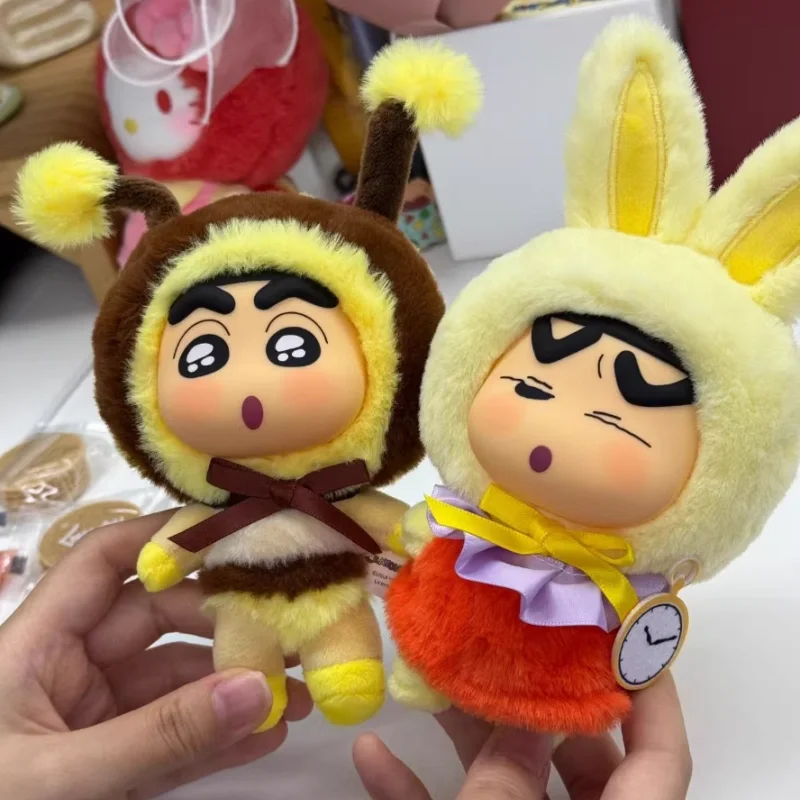 

New Original Genuine Eaki Anime Crayon Shinchan Q Mengmeng Series Blind Box Cute Doll Toys Keychain Ornament Pendant Toys Gifts