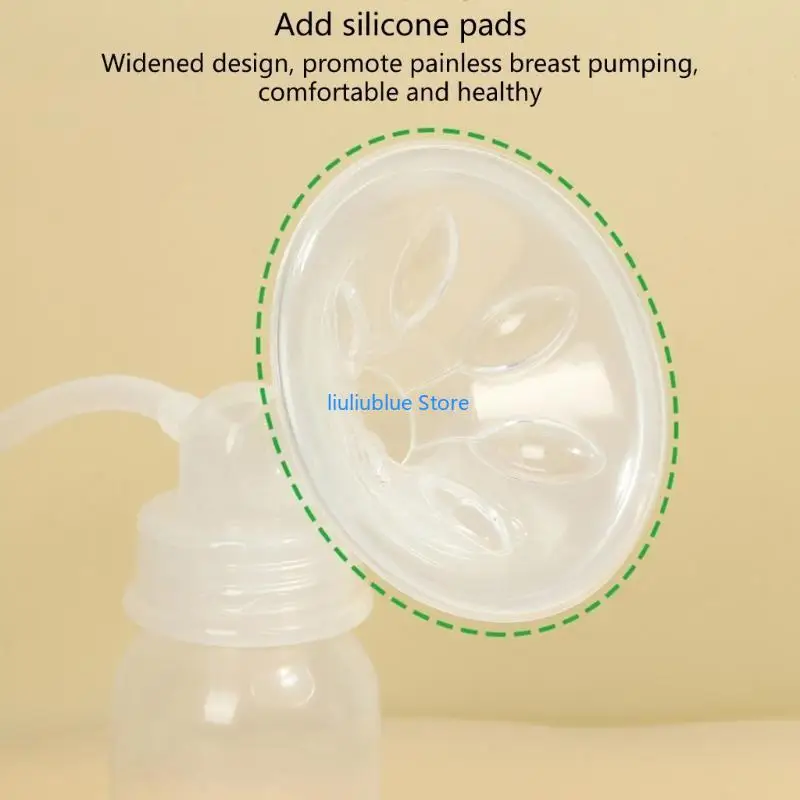 

Portable Breast for Postpartum Women Hand Pull Breast Milk Collector 62CF