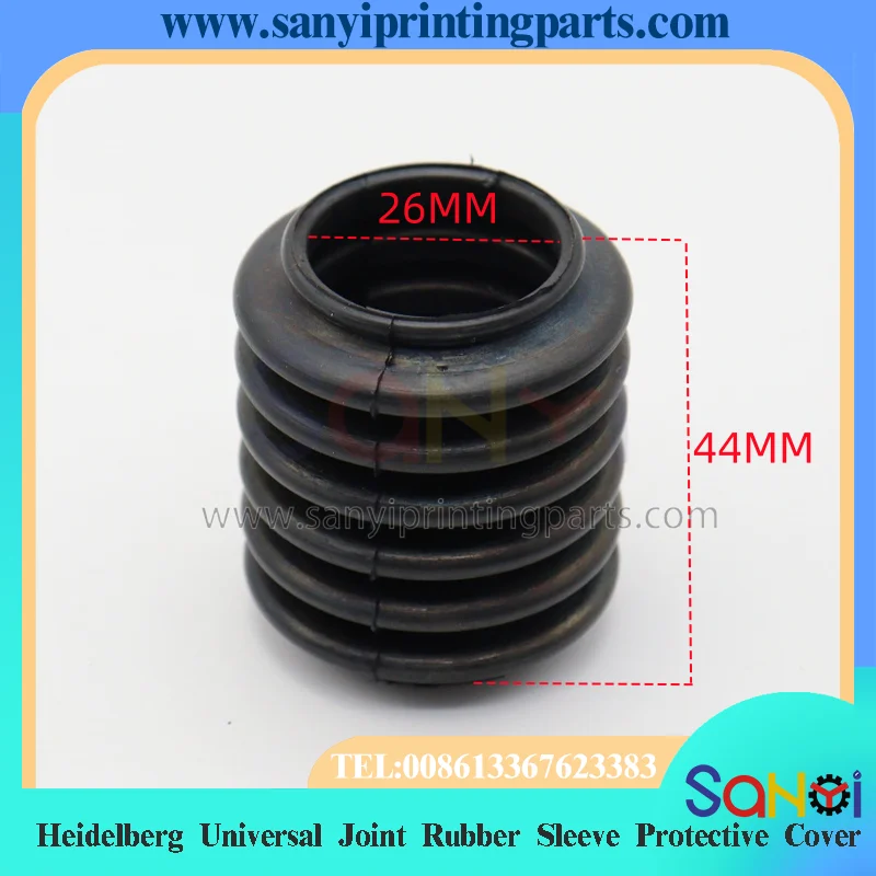 Heidelberg Universal Joint Rubber Sleeve Protective Cover For Printing Machine Parts