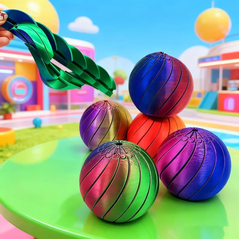 1/4 Pcs Flexible Ball That Can Be Twisted To Enhance Hand Eye Coordination Desktop Decoration Ornament