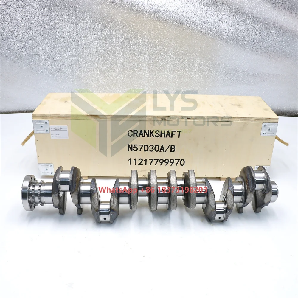 

For BMW X5 F15 XDRIVE30D N57D30A Forged 6 Cyl. Diesel Engine Crankshaft Auto Part Model 11217809375 & 11217799970