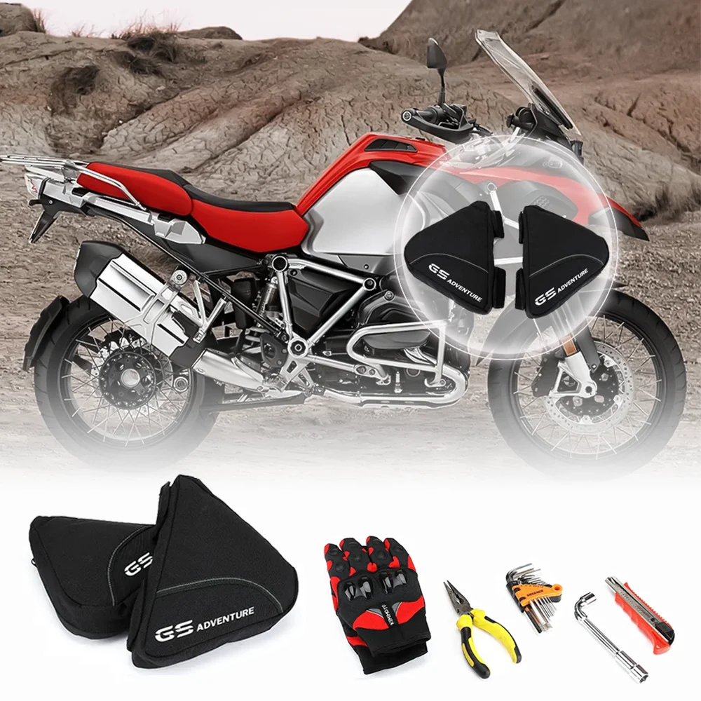 

Motorcycle Tool Bag For BMW R1200GS GS Adventure Front Crash Bar R1250GS ADV Frame Wrench Pliers Bottle storage Bag Accessories