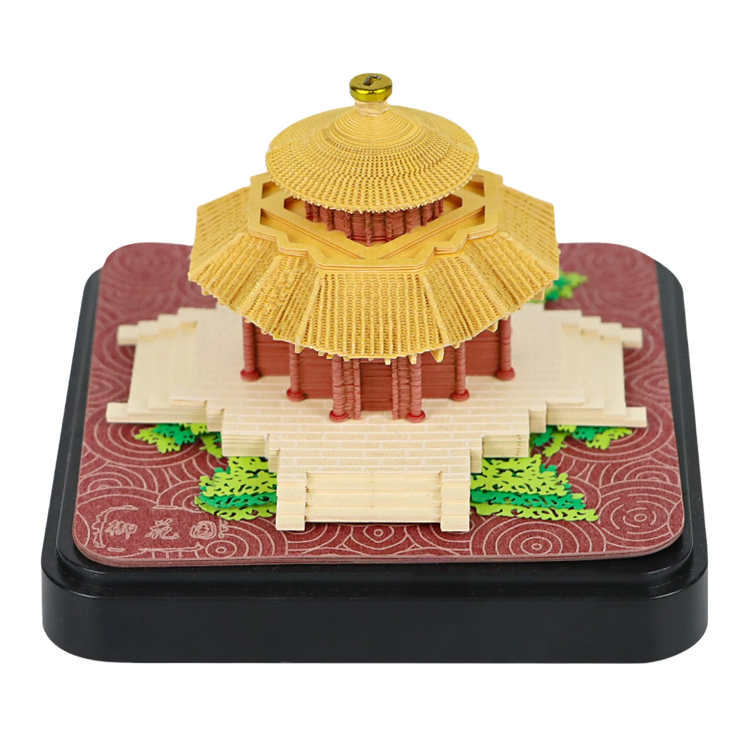 

3D Paper Calendar 2025 Memo Pad Non-Sticky Sheets Paper Notes 3D Note Paper Carving Model Desk Ornaments Accessories Gifts