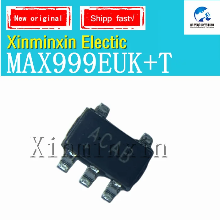 5PCS/LOT MAX999EUK+T MAX999EU MAX999 ACAB SOT23-5 SMD IC Chip 100% New Original In Stock