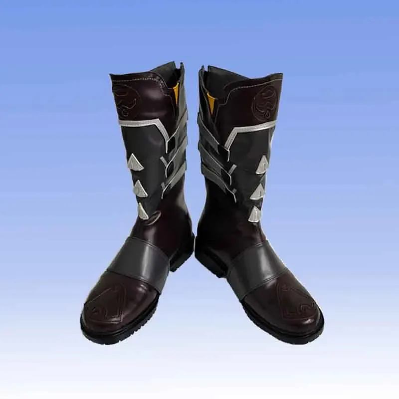 

CyGame Zenless Zone Zero Lighter Cosplay Shoes Boots Sons of Calydon Lighter Shoes For Hallowmas Role Play Adult Women Men