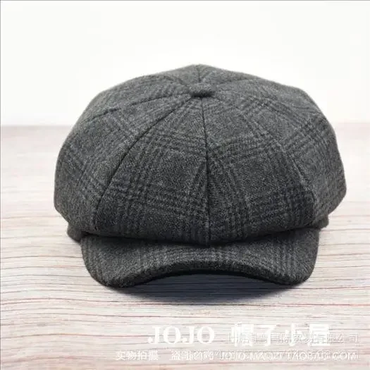 Oohmy Männer klassische Newsboy Gatsby Hut für kleinen Kopf und großen Kopf Oversize Plus Size Blend Wolle Vintage Flat Ivy Cabbie Cap Geschenke – Detail 30