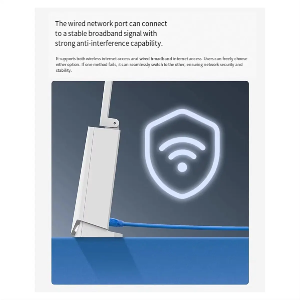 Punctual- 4G LTE CPE K12 Router 150Mbps Download Speed Supports 32 Devices Voice Calls CAT4 WiFi Sim Card Slot External Antenna