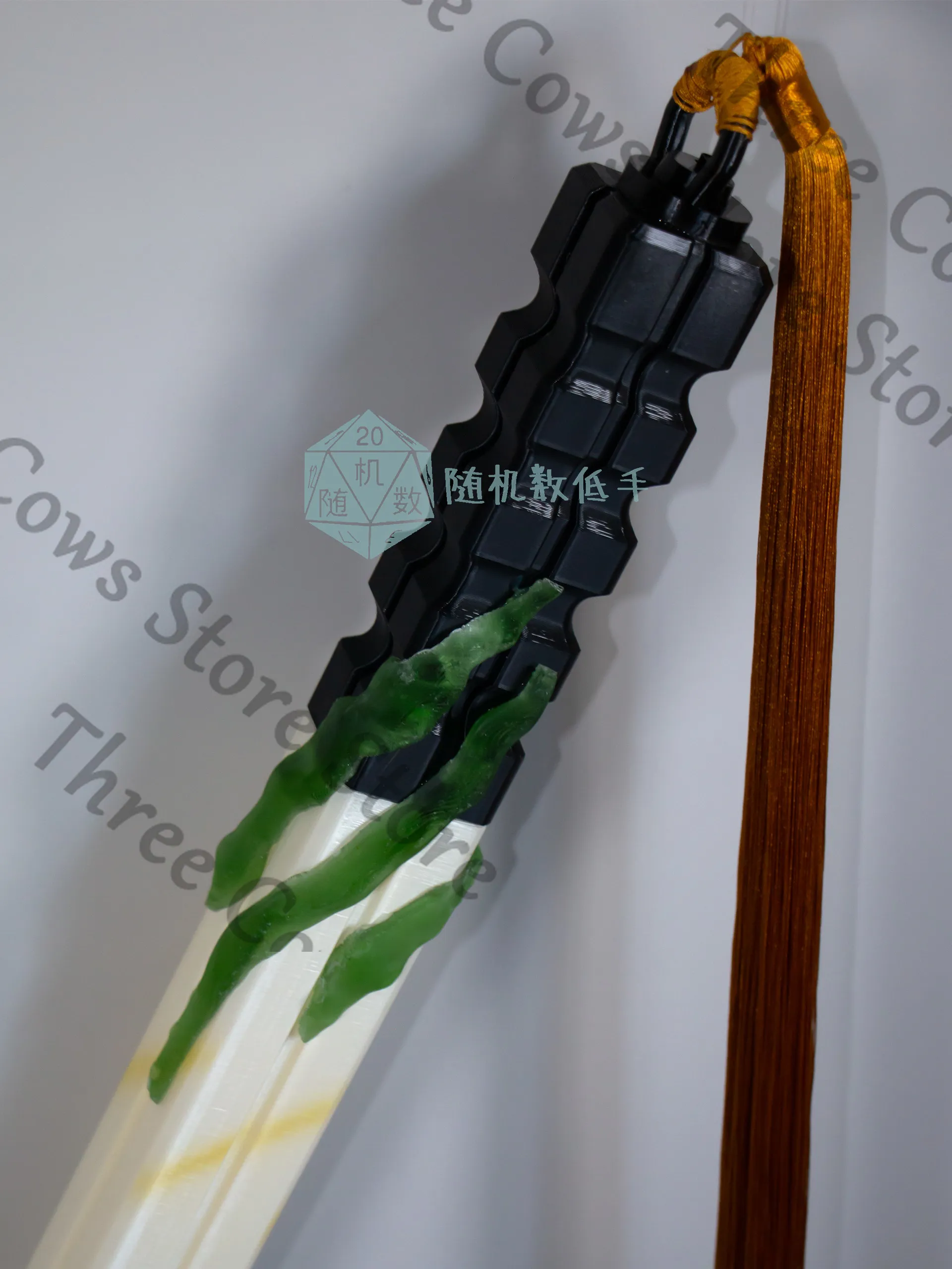 Arknights Shu Cosplay Anime Longsword Long Sword Give Out Light Long-sword Model Weaponry Hand Props Accessories Convention Fans