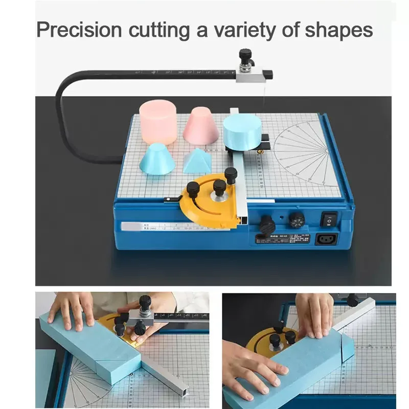 KD-6A Small Multifunctional Electric Heating Cutting Machine, KT Board & Pearl Cotton Cutter, 0-90° Adjustable Heating Wire