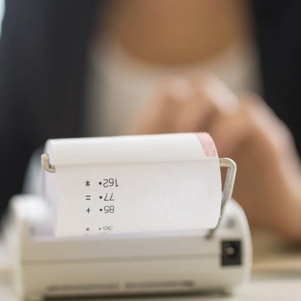 Рулон термобумаги 80 мм х 8 м, гладкая, прозрачная печать для кассового аппарата, машина для кредитных карт, Pos-принтер, рулоны чеков