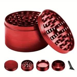 40 mm Kräuterpinker 4 Abschnitte tragbare Mahlen Multifunktionales Tempero Zink Zigarette Küche Küche Gadget Kreatives Geschenk 10 Hauptverkäufe Marihuana DeChaver - №1