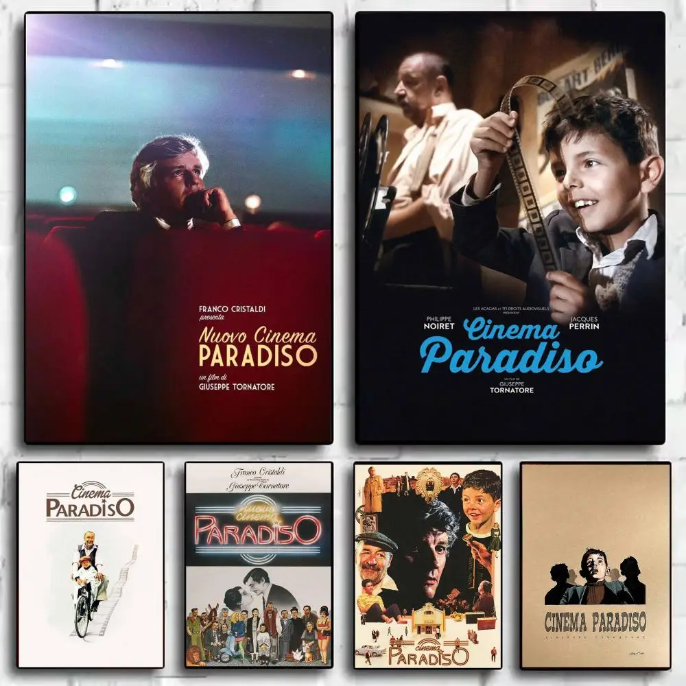 Classic Movie N-Nuovo Cinema Paradiso Poster Modern  Wall Art Aesthetic Minimalist Bedroom Decor Cafe Home Gift