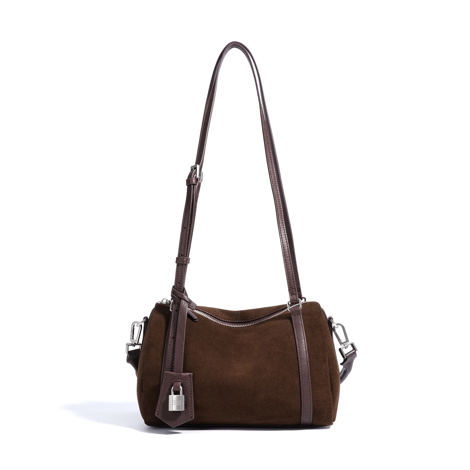 

New style, small-batch designed, top-grain single-shoulder bag, suitable for autumn and winter, versatile and stylish crossbody