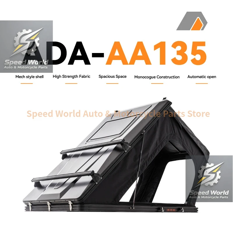Speed WorldADA OVERLAND New Style Outdoor Camper 4X4 Off-Road Aluminum Hard Shell Easy Setup Light Weight Rooftop Tent For Campi