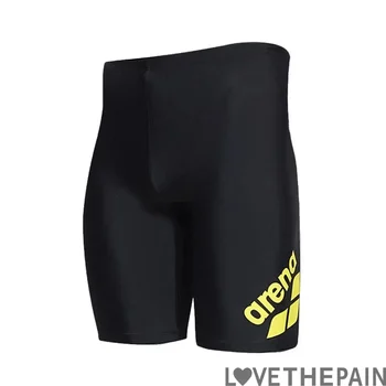 New Men Swim Jammer Swimming Trunks Professional Swim Surf Trunks Summer Beach Lycra Quick Dry Uv Protection Gym Tights Shorts 2