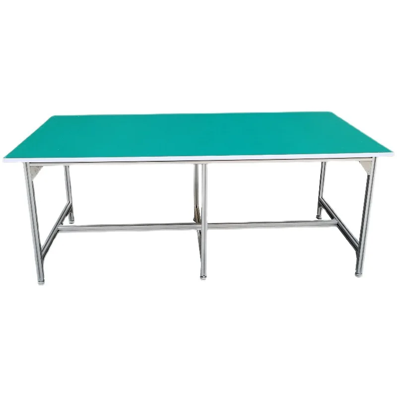 

Антистатический верстак из алюминиевого сплава, сборочный стенд для проверки мастерской, испытательная консоль для проверки качества технического обслуживания, плоский стол