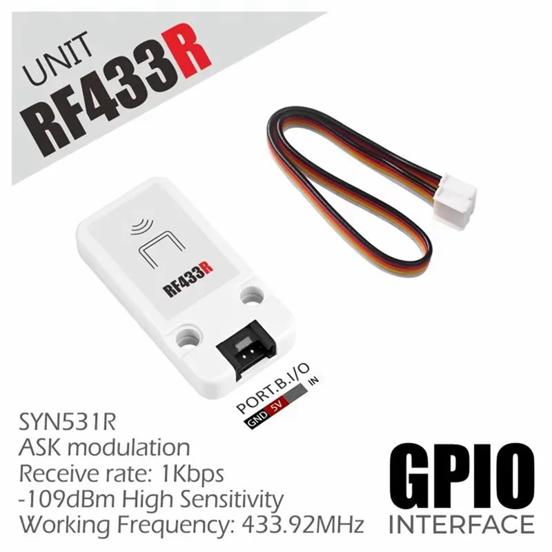 CABE-1Set RF433T/RF433R Wireless RF Transmitter & Receiver Working Frequency 433.92Mhz For Iot RF Remote Control Automation