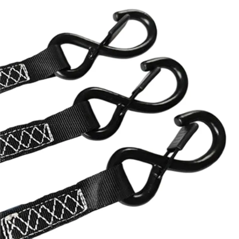 Y Type 3 Point Spare Tire Securing Strap Roof Platform Spare Tie Rope Tire Fixer