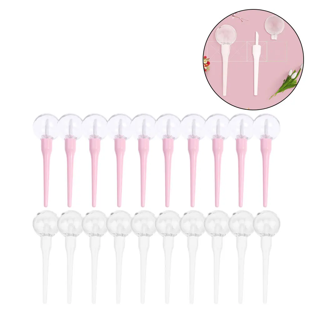 20pcs 8Ml Gloss Tubes Lollipop Shape Empty For Diy Makeup Portable Travel Small Lipstick Containers Gift Lip Oil Bottle Holder