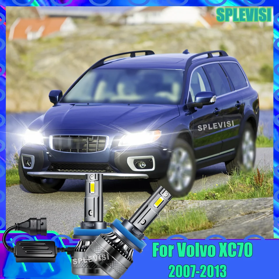 

Upgrade LED 20000LM Car Headlight H11 H8 Bulb Turbo Lamp Automobiles 12v IP68 For Volvo XC70 2007 2008 2009 2010 2011 2012 2013