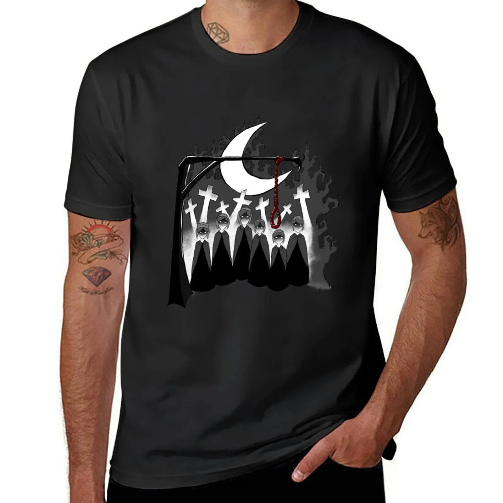 The Crucible, Salem Witch Trials T-Shirt boys animal print quick drying funny t shirts for men