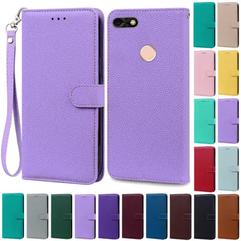 For Huawei P9 Lite Mini Case Wallet Cover SLA-L02 SLA-L22 SLA-L03 SLA-L23 for Huawei Nova Lite 2017 Case Huawei Y6 Pro 2017 Case