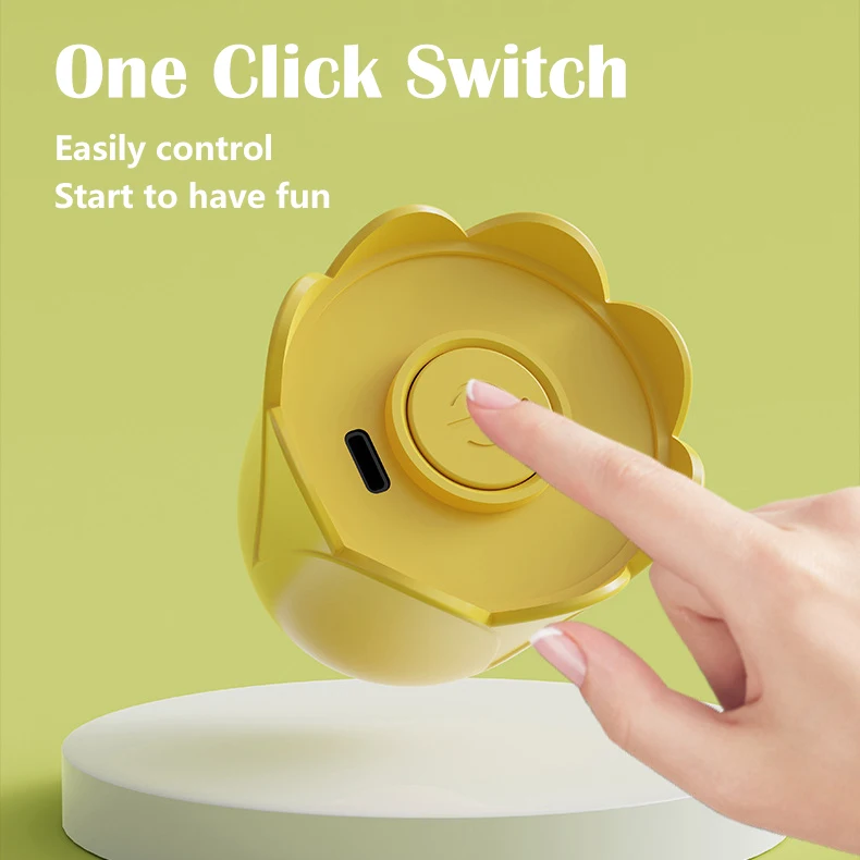 Picture 5: Smart interactive Cat Toy Automatic, Automatic Rolling Ball with Tail, Rechargeable Smart Pet Interactive Toy