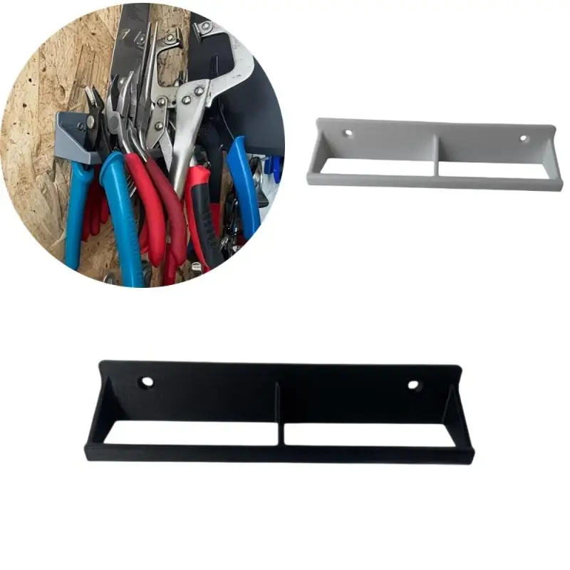 1Pcs Sturdy Plastic Construction Heavy-Duty Wall-Mounted Organizer With Space-Saving Design Easy Installation For Garage