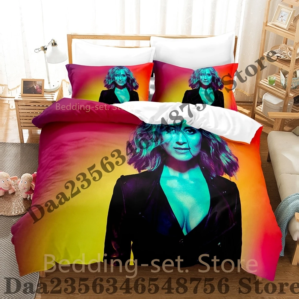 لارا فابيان طقم سرير واحد التوأم كامل الملكة الملك الحجم طقم سرير الكبار طفل غرفة نوم حاف مجموعات لعبة أنيمي غطاء سرير مجموعة