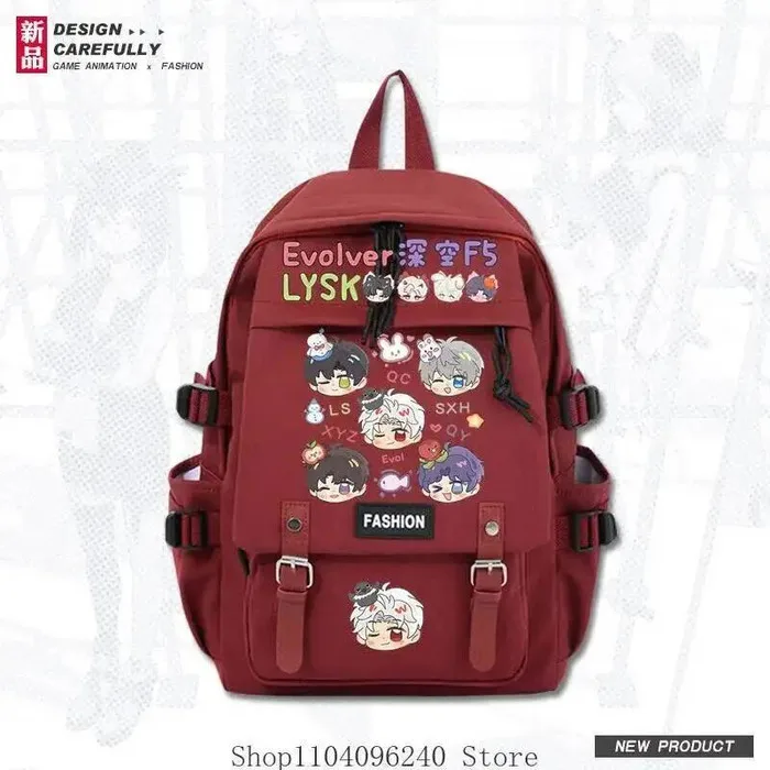 

ИГРА Love And Deepspace Rafayel Zayne Xavier Sylus Caleb Рюкзак Школьный рюкзак Аниме Косплей Сумка Сумка-мессенджер Hall Anime