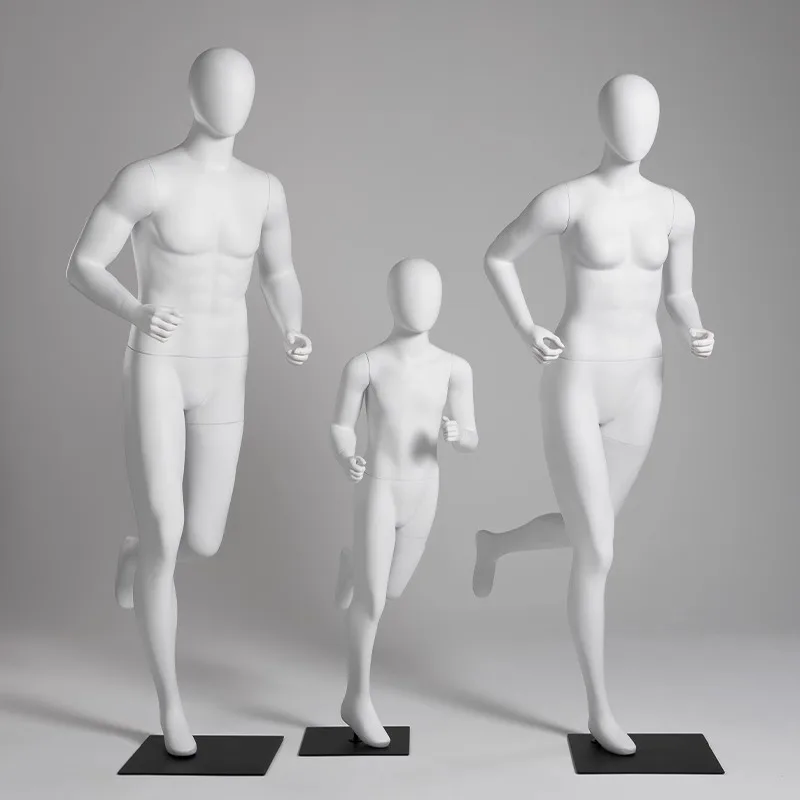 

Sports clothing store model props men's full body running simulation fake muscle window display stand female model stand